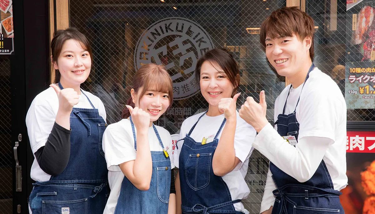 新規店舗OPEN直前のスタッフ